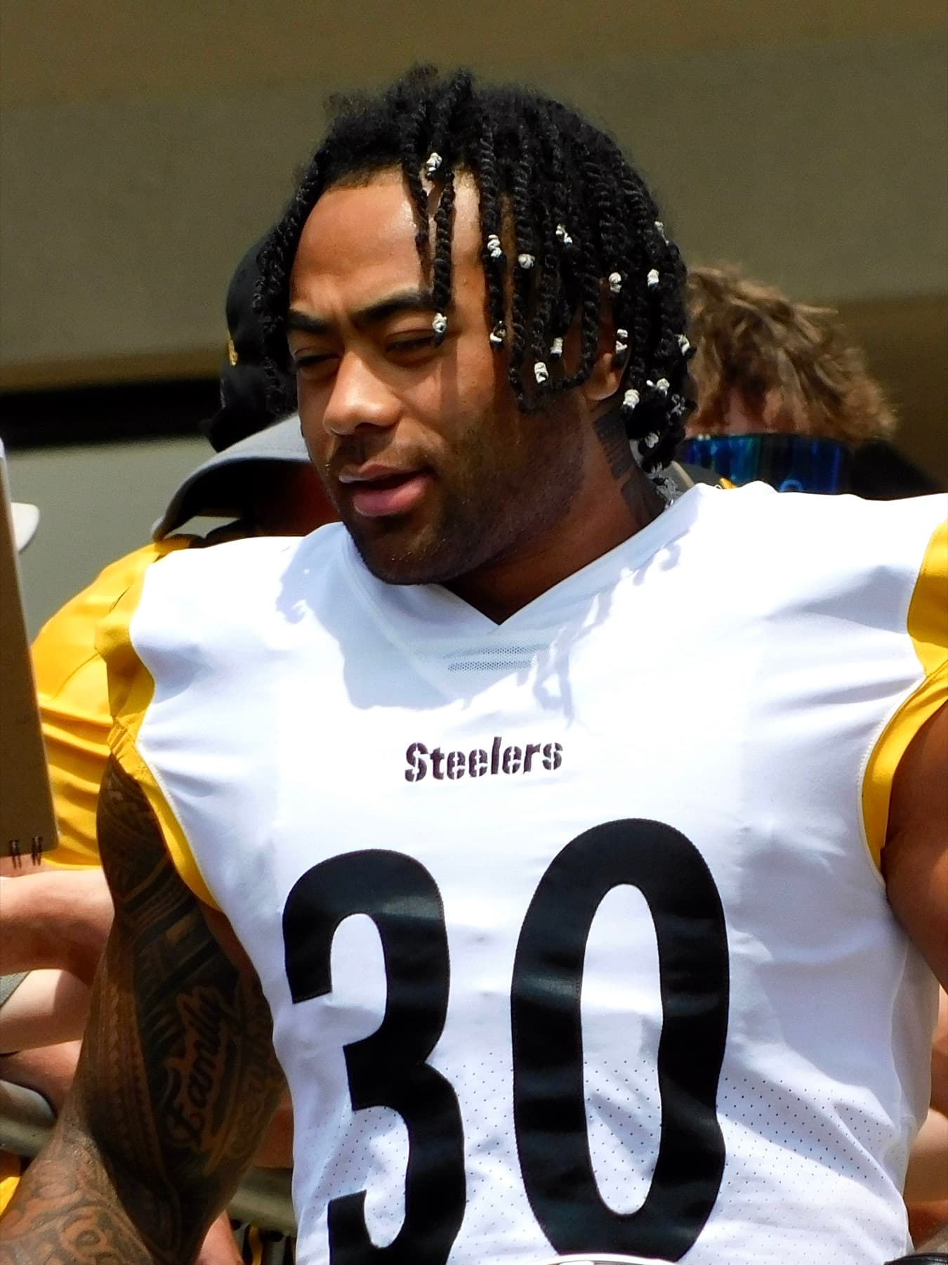 Jaylen Warren at Pittsburgh Steelers training camp